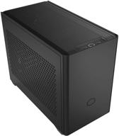 корпус cooler master nr200 sff mini-itx с вентиляционной панелью и 360-градусным доступом - доступный корпус малого форм-фактора для видеокарт triple-slot логотип