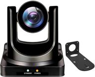 📷 avkans 20x-sdi ptz камера: видеокамера для прямой трансляции с hdmi/3g-sdi/ip выходами, поддержка poe для vmix и obs, 20x приближение и крепление логотип