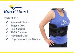 img 2 attached to 🏥 VertebrAlign LSO Medical Back Brace - Pain Relief and Recovery from Herniated, Bulging, Slipped Disc, Sciatica, DDD, Spine Stenosis, Fractures and More by Brace Align