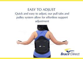 img 1 attached to 🏥 VertebrAlign LSO Medical Back Brace - Pain Relief and Recovery from Herniated, Bulging, Slipped Disc, Sciatica, DDD, Spine Stenosis, Fractures and More by Brace Align