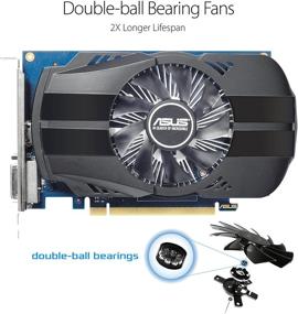 img 3 attached to 🎮 Asus GeForce GT 1030 2GB PH-GT1030-O2G Phoenix Fan OC Edition Graphics Card with HDMI and DVI