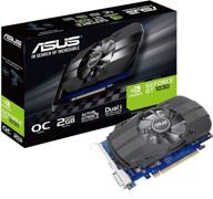 🎮 asus geforce gt 1030 2gb ph-gt1030-o2g phoenix fan oc edition graphics card with hdmi and dvi logo