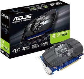 img 4 attached to 🎮 Asus GeForce GT 1030 2GB PH-GT1030-O2G Phoenix Fan OC Edition Graphics Card with HDMI and DVI