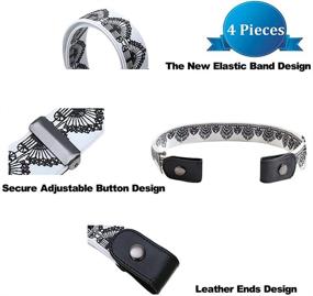 img 2 attached to Invisible Men，Belt Buckleless Adjustable Lightweight