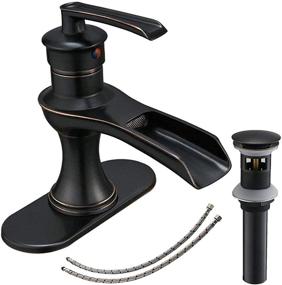 img 4 attached to 🚿 Bathlavish Bathroom Waterfall Farmhouse Lead Free: Effortlessly Elegant Water Fixtures for a Safer and Luxurious Bathing Experience