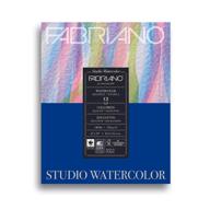 fabriano 91230020 tape binding watercolor pad: acid-free, cold pressed, 140lb, 8x10 - premium quality studio art supplies logo