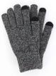 britts knits mens gloves size men's accessories logo