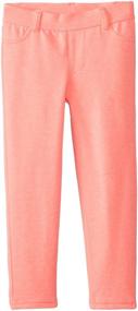 img 2 attached to Carters Girls French Stretch Skinny Girls' Clothing and Leggings