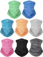 washable balaclava for girls: reusable protection covering accessory logo