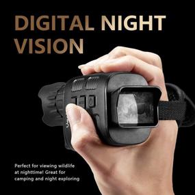 img 1 attached to 🔍 High-Definition Digital Night Vision Monocular Infrared with 1.5” TFT Screen - Perfect for Camping, Hiking, and Outdoor Adventures