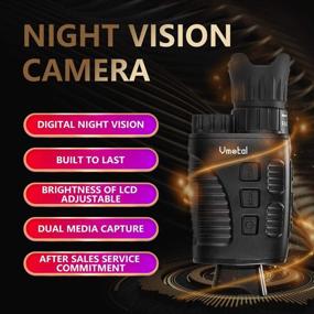 img 3 attached to 🔍 High-Definition Digital Night Vision Monocular Infrared with 1.5” TFT Screen - Perfect for Camping, Hiking, and Outdoor Adventures
