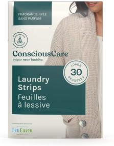 img 3 attached to 🌱 Neon Buddha Conscious Care Laundry Strips - Pack of 30 - Fragrance-Free