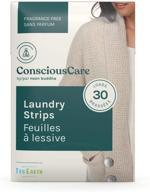 🌱 neon buddha conscious care laundry strips - pack of 30 - fragrance-free logo