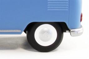 img 2 attached to 🚌 Brisa VW Collection - Volkswagen Samba Bus T1 Camper Van Bluetooth Speaker: Portable, Wireless, and Amazing Sound Quality with Unique 1:20 Scale Blue & White Design