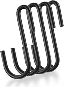 img 4 attached to 🧺 Versatile Hanging Hangers for Bathroom, Bedroom, and Kitchen Organization