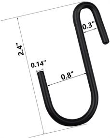 img 3 attached to 🧺 Versatile Hanging Hangers for Bathroom, Bedroom, and Kitchen Organization