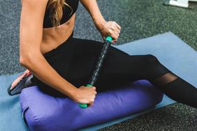 img 1 attached to 💪 Oasis Muscle Relief System - Muscle Roller Stick Massager 14&#34;, 19&#34;, 25&#34; All-in-One. Ideal for Soothing Sore Muscles, Myofascial Release, Warm-up, and Recovery. Highly Sought-after by Athletes!