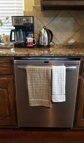 img 1 attached to Kuks Cuisine Kitchen Towels Absorbent