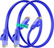 🐱 maximm cat7 flat ethernet cable: reliable and durable industrial electrical connection solution логотип