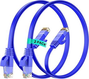 img 4 attached to 🐱 Maximm Cat7 Flat Ethernet Cable: Reliable and Durable Industrial Electrical Connection Solution