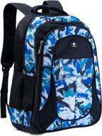 🎒 sturdy and stylish fenrici elementary students supporting backpacks: a must-have for school logo