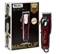 ✂️ wahl professional 5-star magic clip #8148 - ideal for barbers & stylists - powerful cord/cordless fade clipper packed with features - extended 90+ minute battery life logo