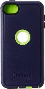 img 4 attached to 📱 Rugged Otterbox Defender Case for Apple IPOD Touch 5th Gen - Glow Green/Admiral Blue - Best Protection!