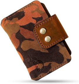 img 4 attached to Lethnic Tactical Minimalist Embossed Horizontal: Sleek and Practical