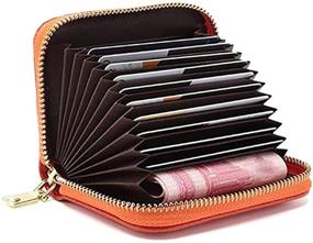 img 1 attached to PAPARIA Womens Wallet Holder Coffee Women's Handbags & Wallets for Wallets