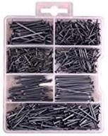 550-piece nail and brad assortment including 7 sizes for versatile application! logo