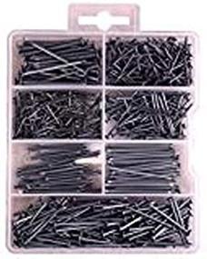 img 1 attached to 550-Piece Nail and Brad Assortment Including 7 Sizes for Versatile Application!