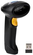 🔍 ruban 2.4ghz wireless usb automatic laser barcode scanner - efficient handheld bar-code reader (2.4g wireless/usb 2.0 wired) - rechargeable, black logo