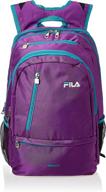 🎒 fila duel tablet laptop backpack: convenient and stylish tech companion for on-the-go professionals logo