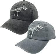 dinosaur baseball embroidered boys' 🦖 hats & caps by nvjui jufopl logo