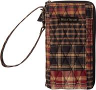 сумки и кошельки для женщин в стране стеганые от bella taylor wristlet логотип
