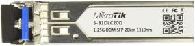 img 2 attached to Трансивер MikroTik S-31DLC20D высокой производительности: 1,25Г DDM SFP, 1310нм, два коннектора LC, одномодовый, 20км