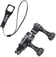 surewo ball joint mount - aluminum swivel arm mount with aluminium wrench - compatible with gopro hero 9, hero 8, hero 7 (2018), hero 6, hero 5 black - also works with gopro hero 4 session, hero 4 silver, hero 3+ - compatible with dji osmo action, yi, campark, akaso, and more logo