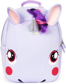 img 4 attached to Supercute Unicorn Backpack Suitable Outdoor