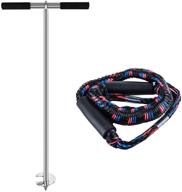🚤 bvgauxd pwc sand anchor with bungee dock line: perfect for jet skis, pontoons, and kayaks, ensuring secure positioning near sandbars or shallow waters логотип
