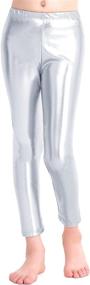 img 3 attached to 👖 Speerise Waisted Metallic Fashion Leggings: Stylish Girls' Clothing for Trendy Leggings