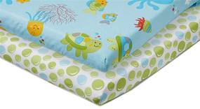 img 1 attached to Little Bedding NoJo Ocean Dreams