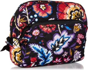 img 3 attached to 👝 Optimized Search: Vera Bradley Medium Cosmetic Makeup Organizer Bag for Women in Cotton