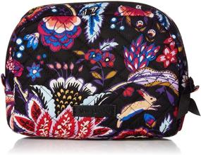 img 4 attached to 👝 Optimized Search: Vera Bradley Medium Cosmetic Makeup Organizer Bag for Women in Cotton