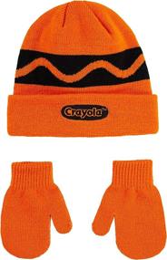 img 2 attached to Crayola Childrens Apparel Toddler Mittens Boys' Accessories : Cold Weather