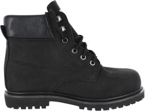 img 2 attached to 👢 Safety Girl Women's Sheep Wool Black Steel Toe Work Boots, Size 9M - CSGBOTW1000032438