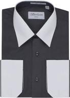 👔 convertible cuffs men's dress shirt logo