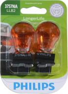 💡 philips 3757nallb2 long-lasting miniature bulb, 2 pack logo