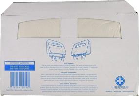 img 1 attached to 🚽 Hospeco Discreet Seat DS-1000 Toilet Seat Covers: Convenient 2-Piece Half-Fold Solution