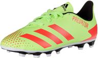 👟 men's adidas predator ground yellow orange shoes for enhanced performance логотип