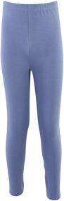 img 3 attached to Touched Nature Organic Cotton Leggings Girls' Clothing for Leggings